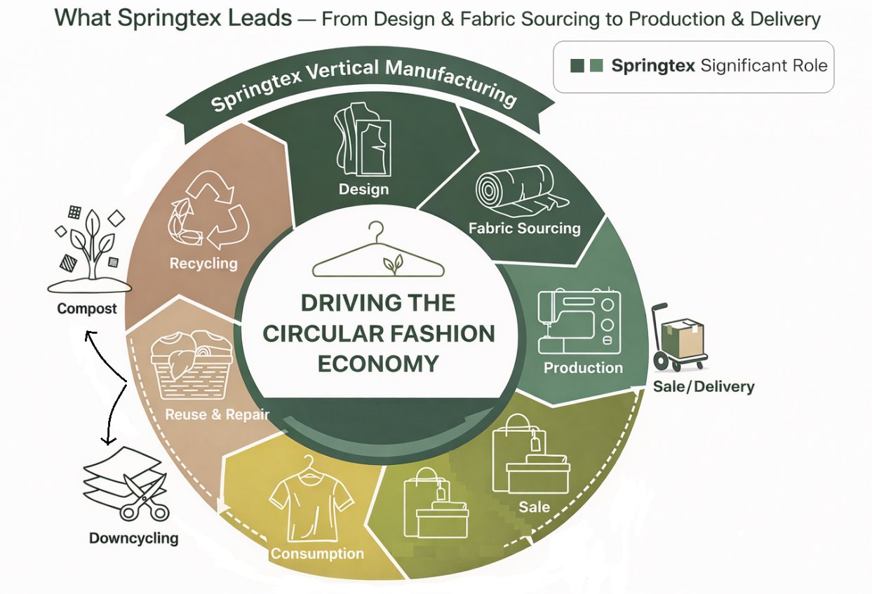 Future of High-End Apparel—Integrating Sustainability into the Vertical Supply Chain