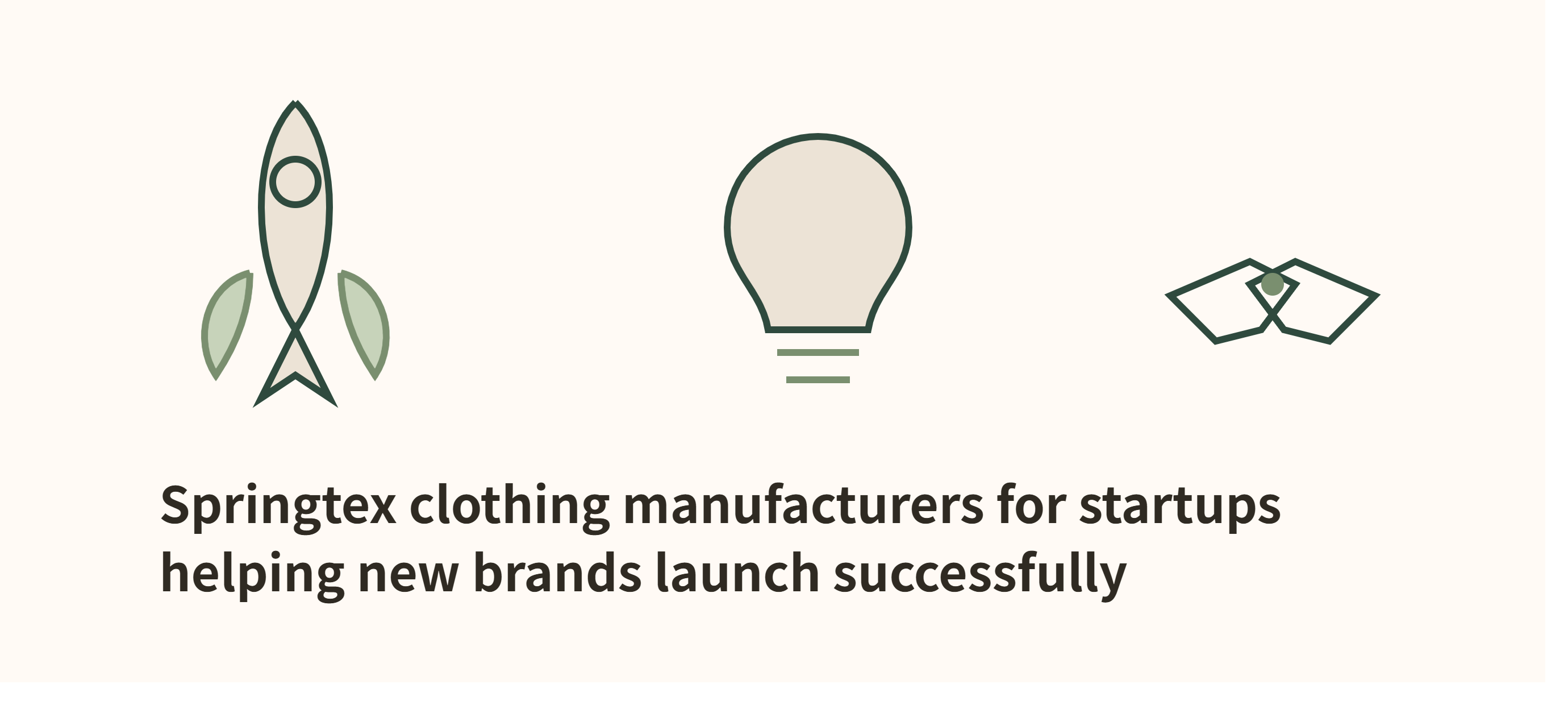 Springtex Clothing Manufacturers for Startups: Helping New Brands Launch Successfully