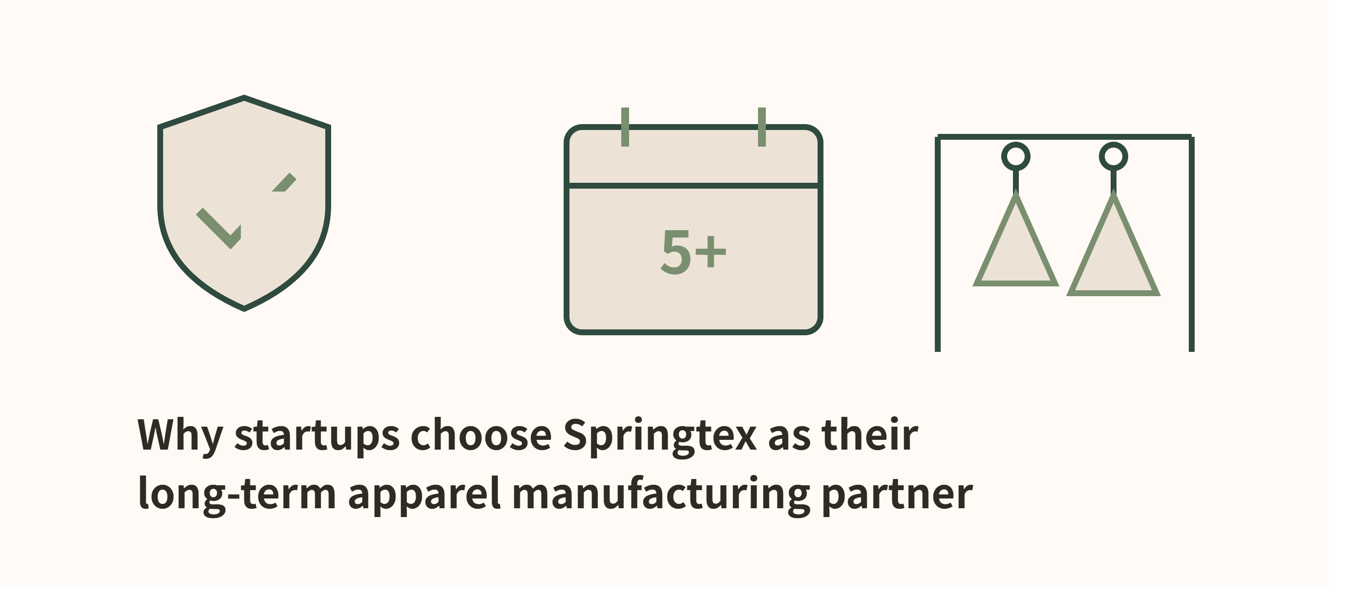 Why Startups Choose Springtex as Their Long-Term Apparel Manufacturing Partner